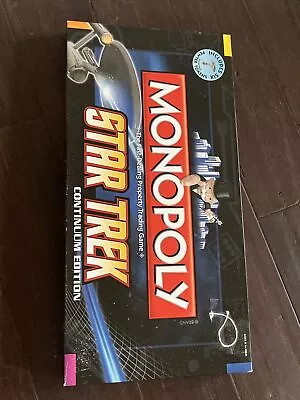 Star Trek Continuum Edition Monopoly  Parker Brothers Sealed Components • $29.99