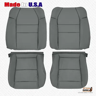 For 2001 - 2006 Acura MDX Front Driver Passenger Perforated Leather Cover Gray • $142.49