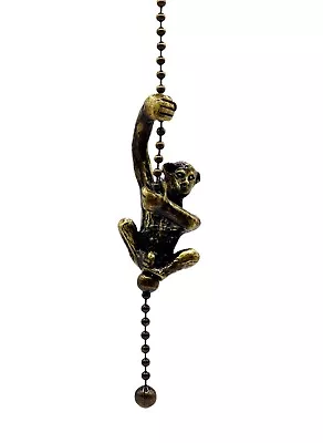 Lamp Parts-Fan/Socket PULL CHAINS-Animal Designs W/#6 Beaded Chain (1 Pc.) • $15.19