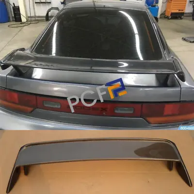 For S13 180sx 200sx 240sx Silvia Kouki Real Carbon Rear Wing Trunk Spoiler 89-94 • $561.18