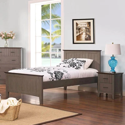 £484.99 • Buy 4ft3ft Bed Frame Faux Suede Headboard Red Chestnut Small Double Single Bedstead