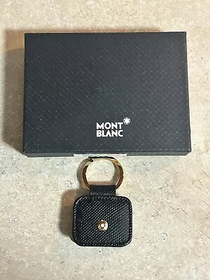 Mont Blanc Leather Keychain • $100