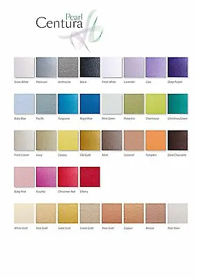 £4.80 • Buy A4 Centura Pearl Pearlescent Shimmer Card, Single Sided & Double Sided DEAL SALE