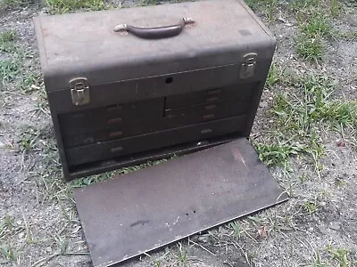 Vintage Kennedy 7 Compartment Machinist Tool Box Kennedy Kits # 520 No Key/lock • $75