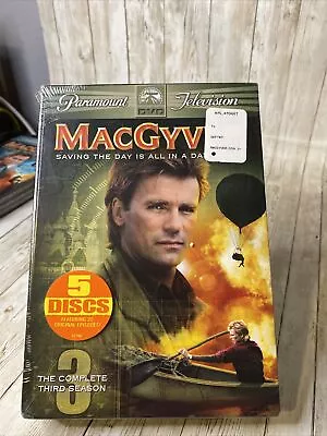 MacGyver: The Complete Third Season (DVD 1987) New Factory Sealed • $9.99