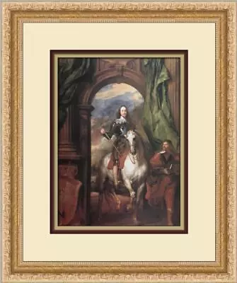 Anthony Van Dyck Charles I On Horseback  Custom Framed Print  • $65