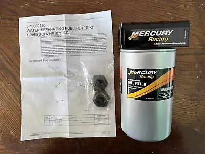 NEW OEM MERCURY RACING Fuel Water Separator PART #35-8M0000493 - Free Shipping • $249.50