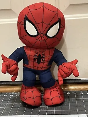 New Marvel Spiderman 10” Stuffed Plush Avengers Super Hero Doll Toy By Mattel • $6.99