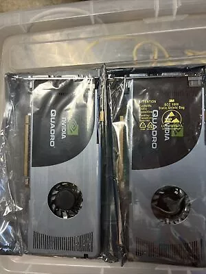 Dell NVIDIA Quadro FX3700 512MB GDDR3 Dual DVI PCI-E Graphics Video Card  • $45