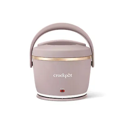 Crockpot Electric Lunch Box Portable Food Warmer 20-Ounce Sphinx Pink • $26