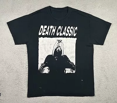 Death Grips Death Classic 2015 Tour Black T-Shirt Size L • $29.99