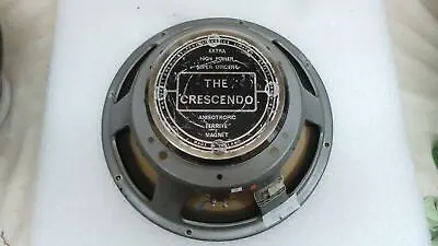 Fane Loudspeaker Driver 15  The Crescendo Good Working Order • £100