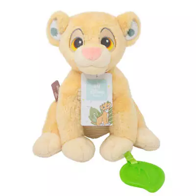 Disney Baby - The Lion King 'Simba' Ring Rattle Polyester Beige 29.5cm Height • $38.20