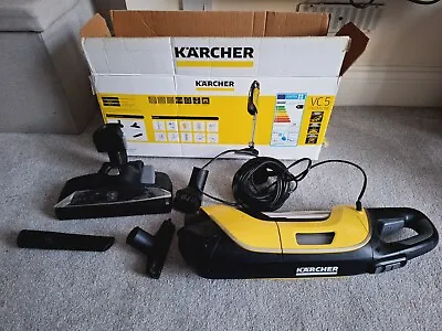 Karcher VC 5 Corded 240v Electric Bagless Adjustable Handheld Vacuum Cleaner • £49.99