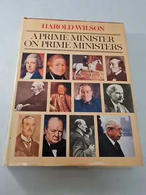 £40 • Buy Harold Wilson A Prime Minister On Prime Ministers Hardback Signed