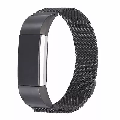 Stainless Milanese Magnetic Loop Band Strap For FitBit Charge 2 Watch Wristband • $13.99