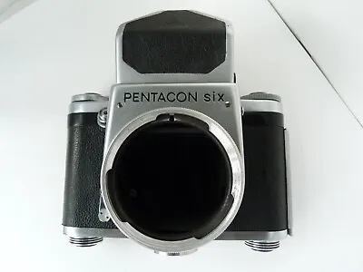 PENTACON SIX 6x6 Film Camera With PRISM FINDERBODY ONLYAS IS.READ! • $240