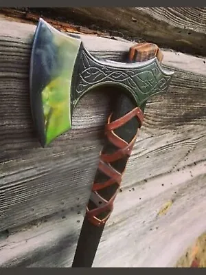 Custom Handmade Carbon Steel Viking Hatchet Hunting Tactical Tomahawk Axe • $95