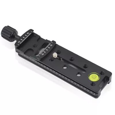 NNR-150 Slide Rail RRS Long QR Plate Clamp Long-focus Zoom Len Holder Bracket • £16.55