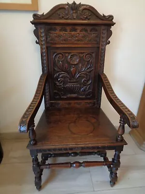 £150 • Buy Antique 19th Century Oak Wainscot Chair