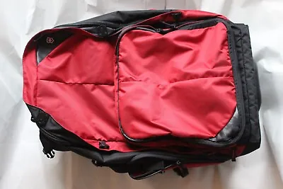 Victorinox Swiss Army Red Elev8 Wheeled Backpack Luggage Bag Travel GUC READ • $60