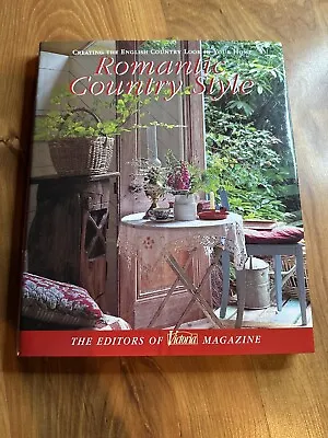 Romantic Country Style Book The Editors Of Victoria Magazine Home Decor • $12