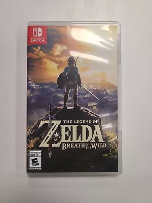 The Legend Of Zelda Breath Of The Wild Nintendo Switch CIB Complete FREE SHIP • $35.84