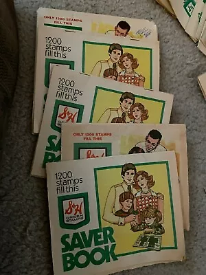 Lot Of Vintage S & H Green Stamps And Catalogue  • $20