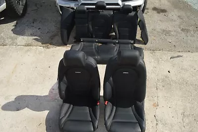 2018 W205 Mercedes C63 Amg Sedan Front & Rear Seats Seat Complete Set Black • $1147.50