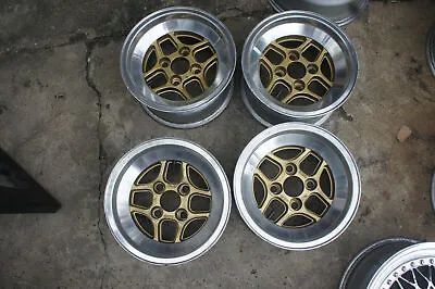 JDM 13  TOMS TOM'S Igeta Igetta Wheels 114.3x4 For Datsun Ta22 Ae86 Starlet Ke70 • $2258.97