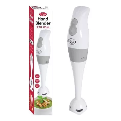 200w S/STEEL HAND HELD BLENDER JUICER SMOOTHIE MAKER CHOPPER LIQUIDISER MIXER • £14.99