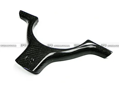 For BMW E46 M3 Style Carbon Fiber Inner Steering Wheel Trim Interior Cover Kits • $181.44