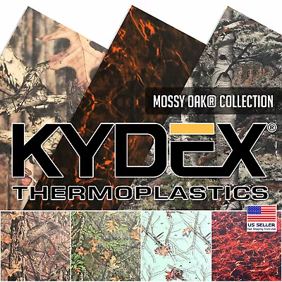 Infused KYDEX® Sheet - Mossy Oak®­ Camo Series - (12in X 12in) • $27.04