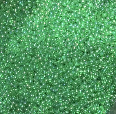 £2.99 • Buy 1000x Tiny 3mm Acrylic Faux Pearl Beads For Jewellery Making - Pick Your Colour