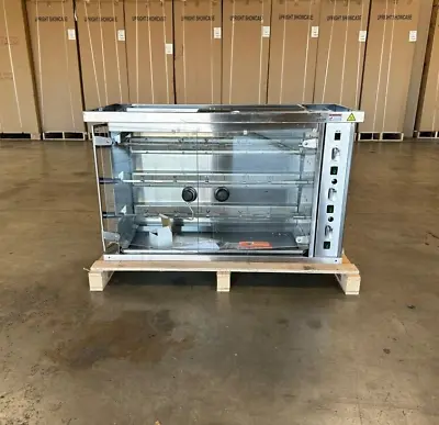 NEW Commercial 15 Chicken Rotisserie Machine Natural Gas Restaurant EQ NG NSF • $1930.11