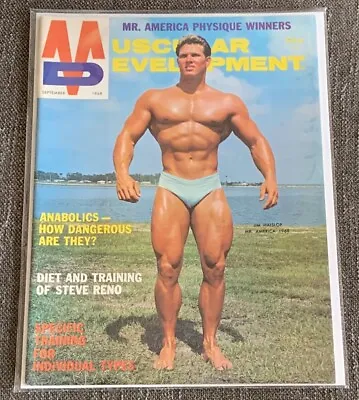 Jim Haislop Mr. America - Muscular Development Magazine - September 1968 • $19.99