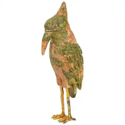 Imperial Faberge Carved Unakite And 925 Silver With Diamonds Woodpecker In Box • $2000