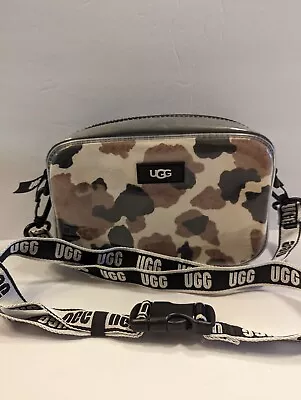 UGG Janey II Clear Calf Hair Crossbody Belt Clutch Bag • $45.50