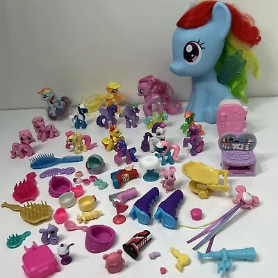 My Little Pony Huge Lot Figure Various Sizes Models Accessories Canterlot Castle • $32.96
