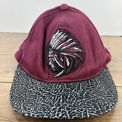 Warrior Mohawk Hat Red Hat Adjustable Adult Size Hat Cap • $7.20