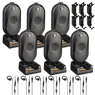 Motorola CLP1080e 8-Channel Two-Way UHF Business Radio (CLP1080E) (6-Pack) • $1614