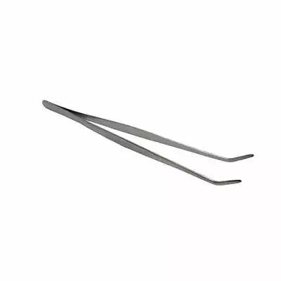 £2.99 • Buy Stainless Steel Reptile Feeding Tweezers 200mm  8  Elbow End