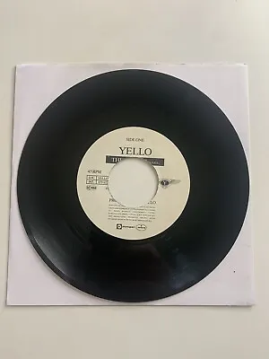 7  Vinyl Single Record Yello - The Race - Jukebox Copy • £1.59