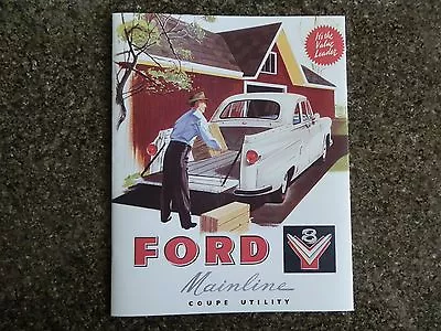 1955 Ford Mainline ''rare'' Rhd Aust  Brochure  • $45
