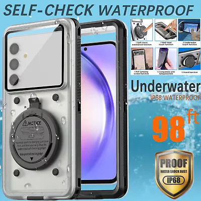 Self-Check Waterproof Case Cover For Samsung Galaxy A15 A14 A04s A54 A53 A13 A23 • $29.99