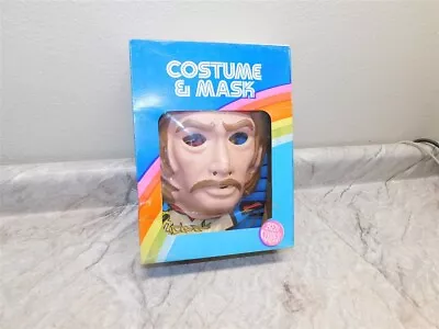 Vintage Chuck Norris Karate Kommando Halloween Costume & Mask 1982 IN BOX • $55