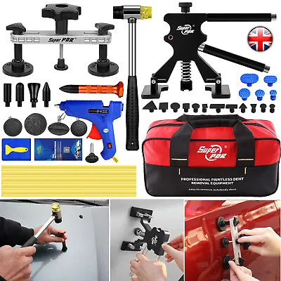 £38.99 • Buy PDR Tool Car Paintless Kit Dent Puller Lifter Repair Removal Hail Tabs Glue Gun
