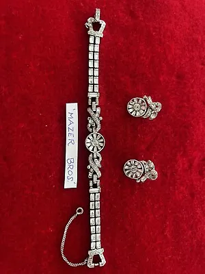 MAZER BROS Vintage Bracelet And Earrings • $120