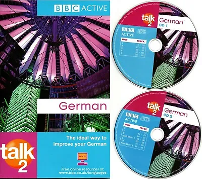 BBC Active Talk German 2 Course Book And 2 CD's Basic Course For Beginners Learn • £9.99