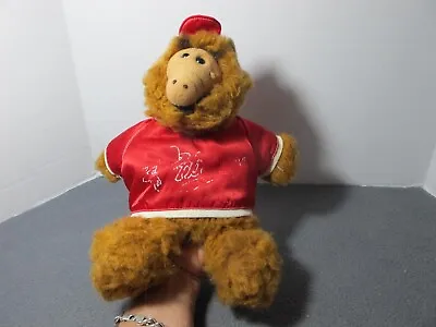 Vtg Alf Plush Hand Puppet 11  W Red Baseball Outfit • $19.99